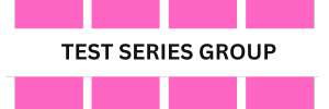 TEST SERIES group