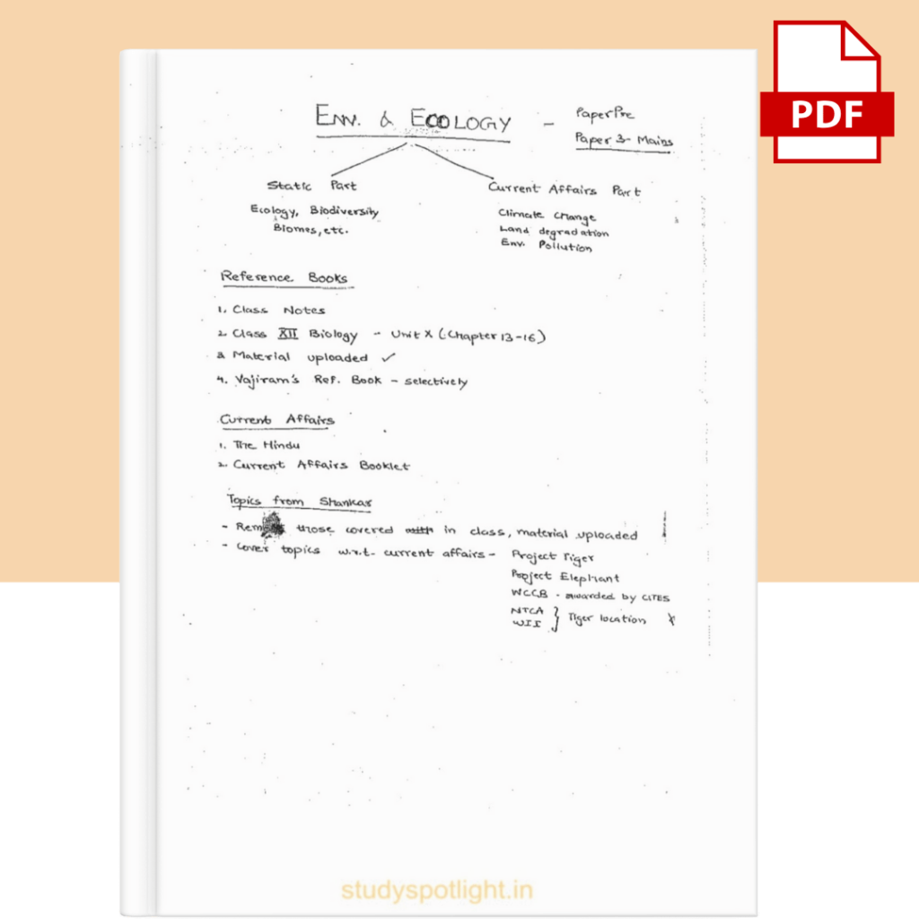 Environment Notes 1