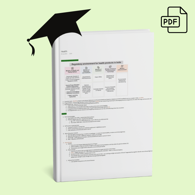 Pururaj Singh Solanki - AIR 21 UPSC CSE 2023 - Science & Technology Notes 2